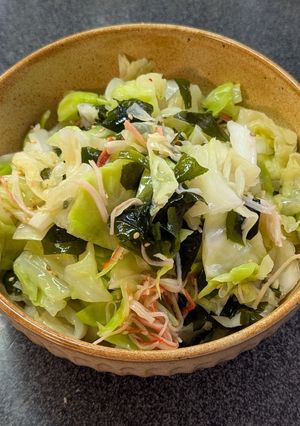 キャベツ大量消費！キャベツの甘酢中華和え-レシピのメイン写真