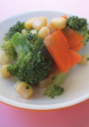 【保育所レシピ】野菜の梅和え-レシピのメイン写真