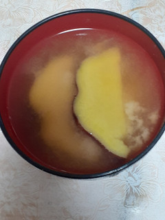 とっても簡単★さつまいものお味噌汁-レシピのメイン写真