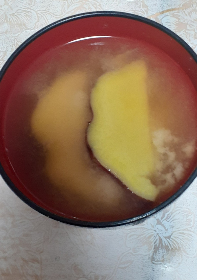とっても簡単★さつまいものお味噌汁-レシピのメイン写真