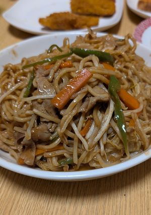 沖縄そばで作る！沖縄風ソース焼きそば-レシピのメイン写真