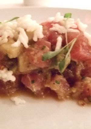 とっておき♪ マグロのタルタル-レシピのメイン写真
