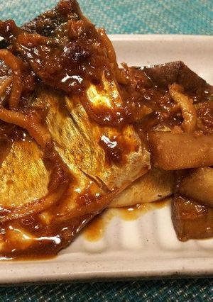 簡単美味しいサバの味噌煮!田舎風-レシピのメイン写真