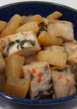 タコマンマの蒲鉾と大根の煮物-レシピのメイン写真
