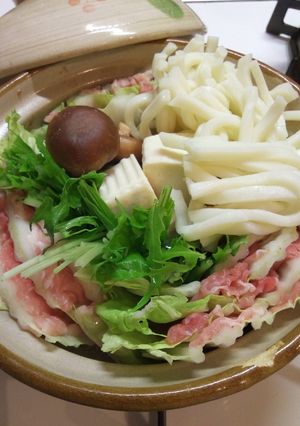 簡単！一人鍋♪～～～-レシピのメイン写真