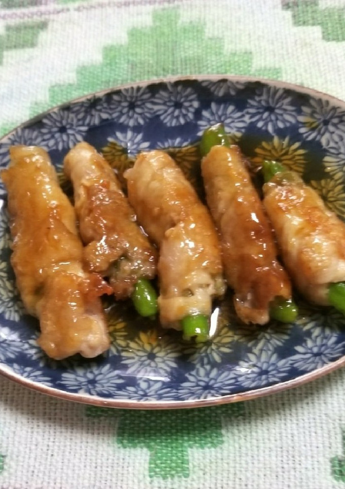 ししとう豚巻きの照り焼き-レシピのメイン写真