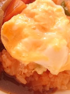 ふわとろオムライス♪デミグラはルーで簡単-レシピのメイン写真