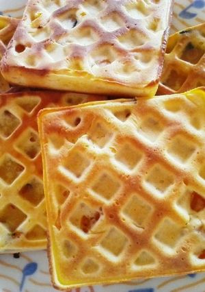＊かぼちゃワッフル＊-レシピのメイン写真