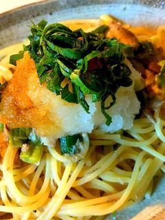 【フライパン1つで】さば缶の和風パスタ-レシピのメイン写真