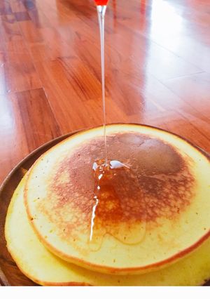 余った粉ミルクの使い道！HMホットケーキ-レシピのメイン写真
