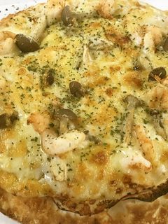 リンゴスペシャルピザ-レシピのメイン写真