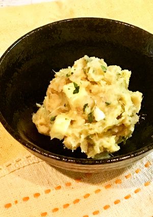 クルミとチーズでさつまいものポテサラ♪-レシピのメイン写真
