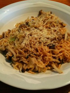しめじとキャベツでチキンラーメン焼きそば-レシピのメイン写真