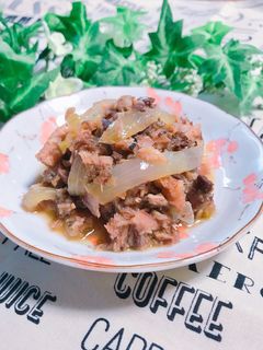 お弁当にオススメ♡鯖と玉ねぎの甘辛煮♡-レシピのメイン写真