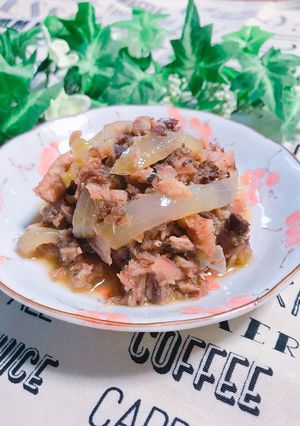 お弁当にオススメ♡鯖と玉ねぎの甘辛煮♡-レシピのメイン写真
