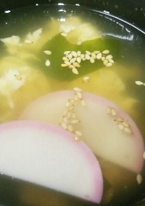 アワビの塩辛(瓶詰)を使ったお吸い物-レシピのメイン写真