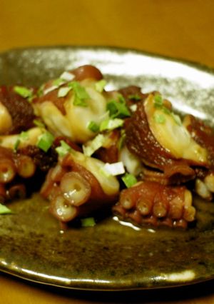 おつまみに♪タコのポン酢バター炒め-レシピのメイン写真