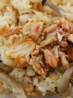 ハラスとしめじの炊き込みご飯-レシピのメイン写真