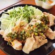 茹で豚ねぎソース
