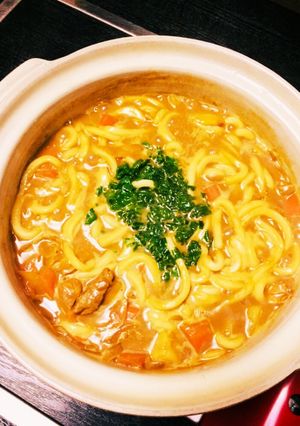 カレーリメイク＊カレーうどん-レシピのメイン写真