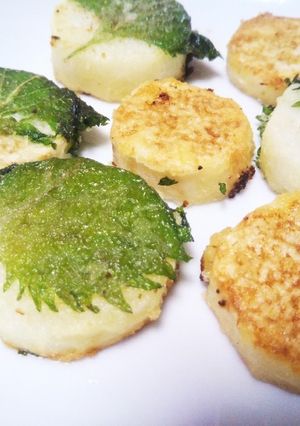 簡単おつまみ★カリカリ長芋の揚げ焼き-レシピのメイン写真