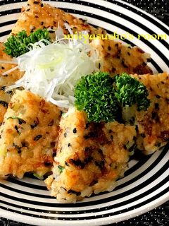 チーズとちりめんのおやき-レシピのメイン写真