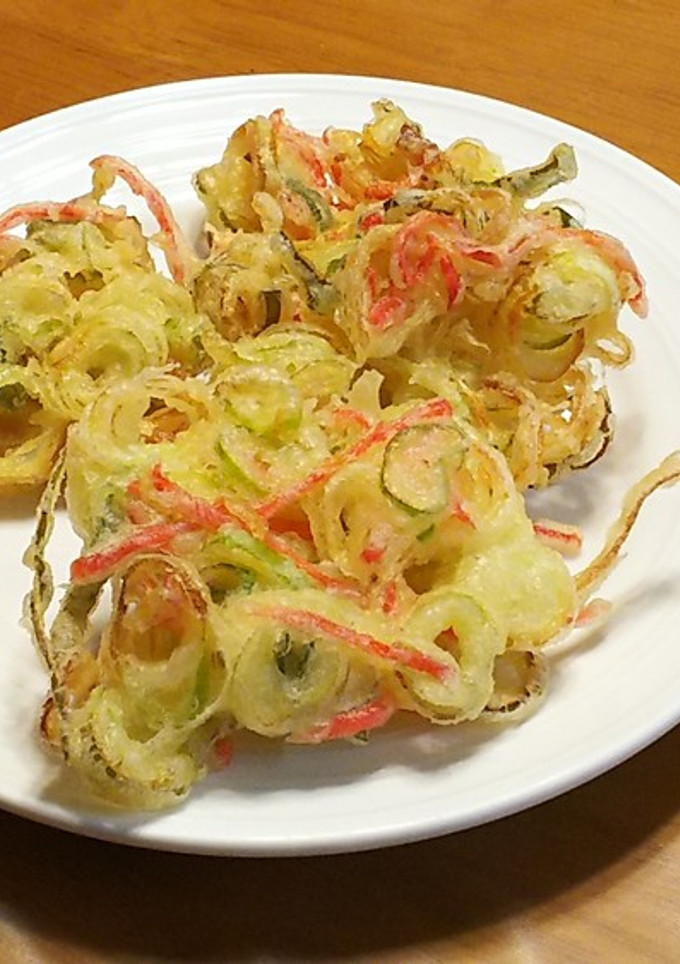 紅しょうがと長ネギのかき揚げ-レシピのメイン写真