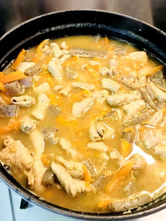 ストウブ 豚 モツ煮込み-レシピのメイン写真