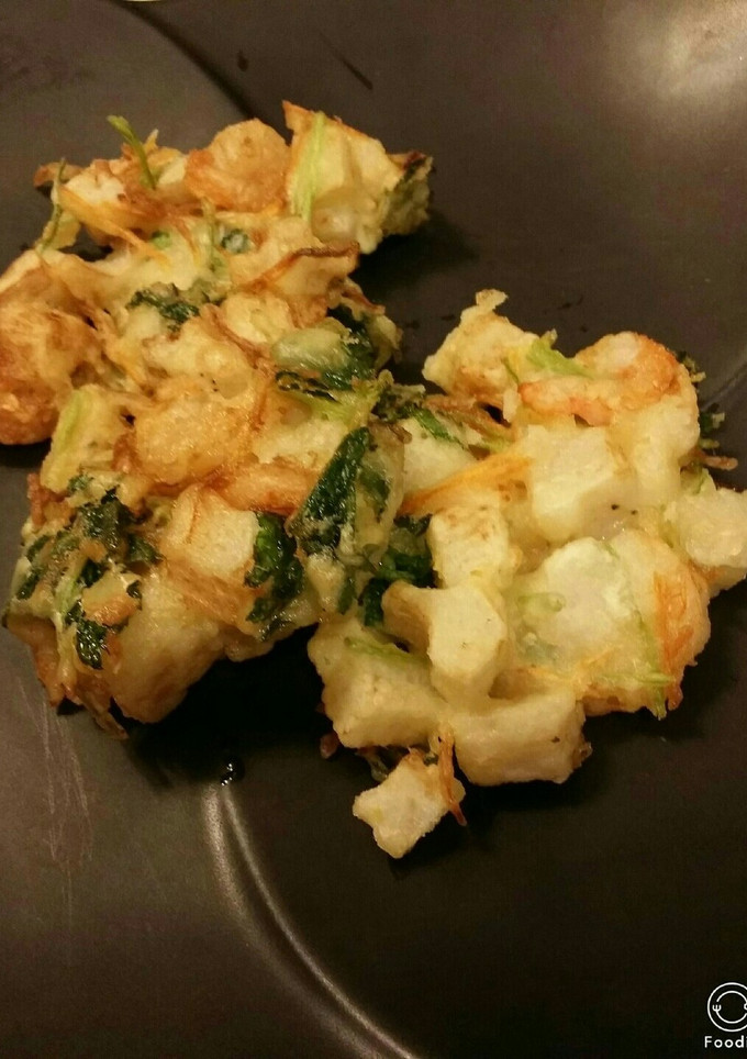 蓮根と長芋のかき揚げ★簡単-レシピのメイン写真