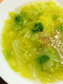 旬がとろける*白菜のぽかぽか旨塩スープ*-レシピのメイン写真