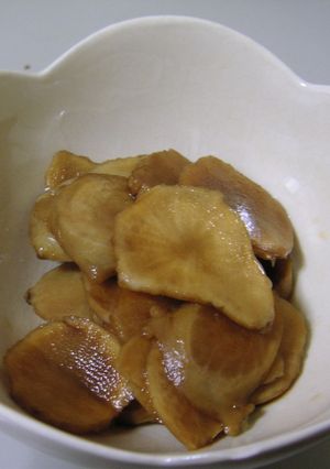 菊芋のしょうゆ漬け-レシピのメイン写真