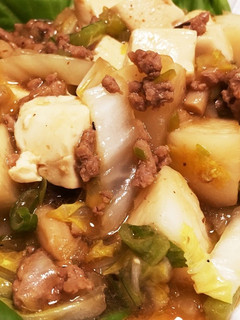 辛くない!白菜と豆腐の炒め煮☆-レシピのメイン写真