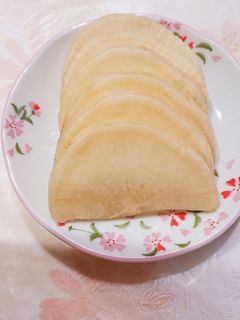 大根のビール漬け-レシピのメイン写真