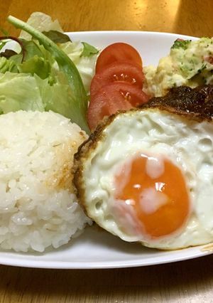 簡単!美味しい!ハンバーグ ロコモコ風-レシピのメイン写真