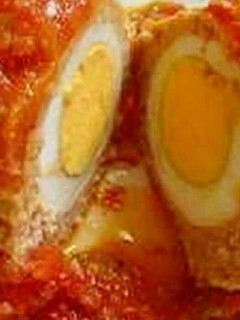 スコッチエッグのトマトソース煮込み-レシピのメイン写真