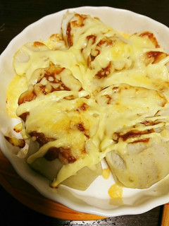 里芋のにんにく味噌マヨ焼き-レシピのメイン写真