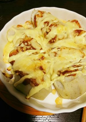 里芋のにんにく味噌マヨ焼き-レシピのメイン写真