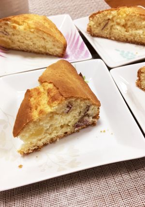 余ったさつまいも甘煮でパウンドケーキ-レシピのメイン写真