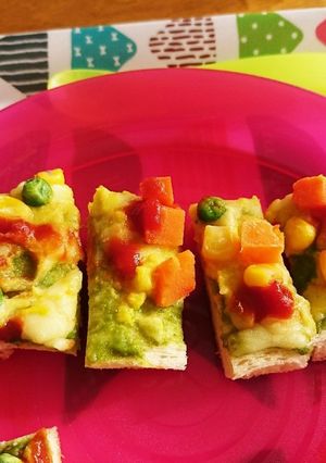 離乳食完了期のピザ風トースト☆-レシピのメイン写真