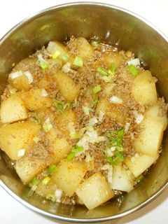 ピリ辛大根とひき肉の煮物♪簡単-レシピのメイン写真