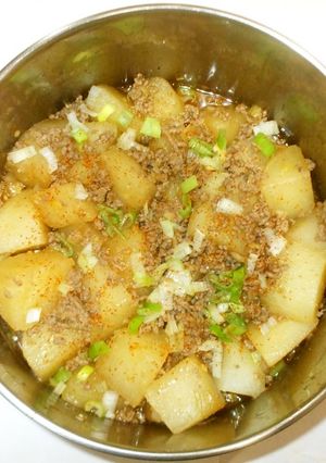 ピリ辛大根とひき肉の煮物♪簡単-レシピのメイン写真