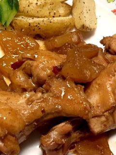 鶏肉と大根の塩麹入り煮物-レシピのメイン写真