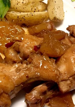 鶏肉と大根の塩麹入り煮物-レシピのメイン写真