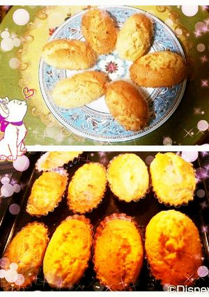 生クリーム＆アーモンドプードルマフィン-レシピのメイン写真