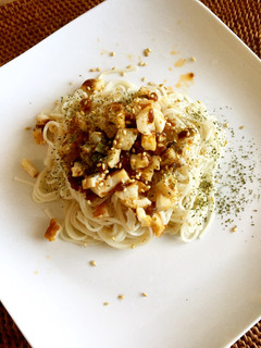 食べるラー油で簡単和えそうめん-レシピのメイン写真