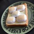 チョコマシュマロでトースト