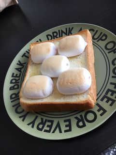 チョコマシュマロでトースト-レシピのメイン写真