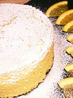 オレンジと生おからのシフォン風ケーキ♪-レシピのメイン写真