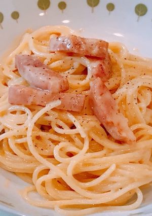 卵泡立てとチーズで、簡単濃厚カルボナーラ-レシピのメイン写真