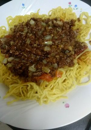キーマカレー焼きラーメン-レシピのメイン写真